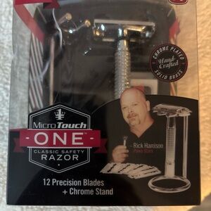 ONE Classic Safety Razor - Chrome/solid brass NEW